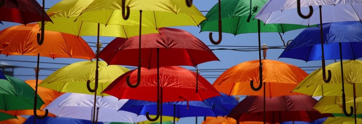 Umbrellas can protect you on a rainy day but businesses might suffer if people stop spending their emergency savings